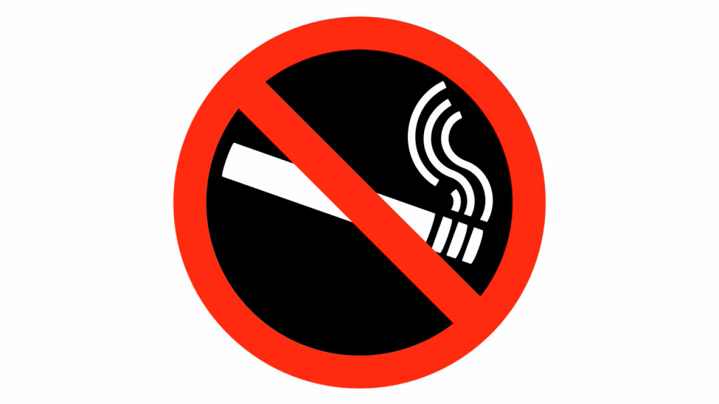 Tilos a dohányzás című videó előképe