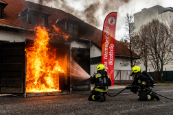 Lakástűz bemutató