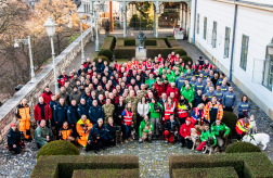 Fogadás a Sándor-palotában