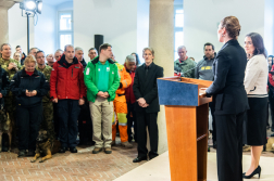 Fogadás a Sándor-palotában