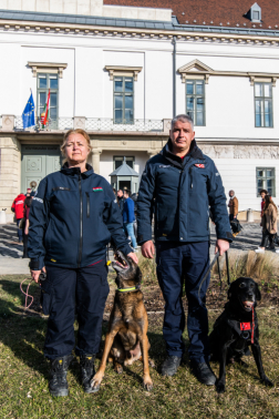 Fogadás a Sándor-palotában