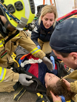 Csaknem két napja dolgozik a magyar mentőcsapat Dániában