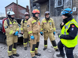 Csaknem két napja dolgozik a magyar mentőcsapat Dániában
