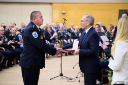 Elismerések, előléptetések Rendőr- és Tűzoltónap alkalmából