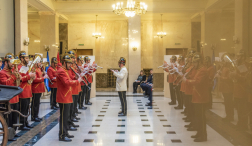 A Katasztrófavédelem Központi Zenekarának műsora