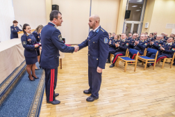 Az országos katasztrófavédelmi főigazgató elismerést ad át 