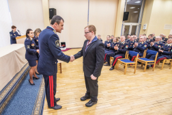 Az országos katasztrófavédelmi főigazgató elismerést ad át 