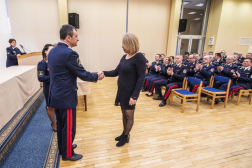 Az országos katasztrófavédelmi főigazgató elismerést ad át 