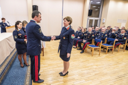 Az országos katasztrófavédelmi főigazgató elismerést ad át 