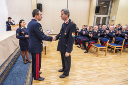 Az országos katasztrófavédelmi főigazgató elismerést ad át 