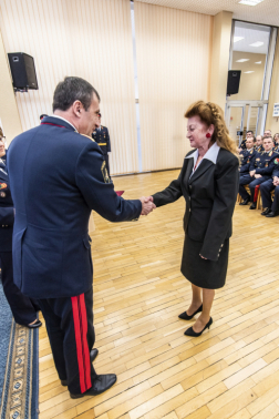 Az országos katasztrófavédelmi főigazgató elismerést ad át 