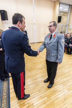 Az országos katasztrófavédelmi főigazgató elismerést ad át 