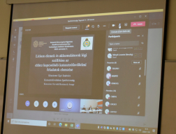 	Tudományos Diákköri Konferencia az egyetemen