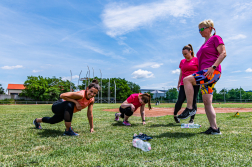 Atlétikai verseny életképek 