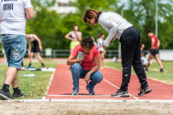 Atlétikai verseny életképek 
