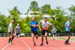 Atlétikai verseny életképek 